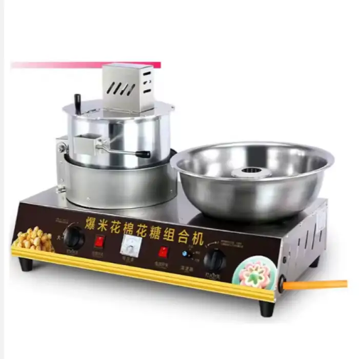 Commercial Smart Marshmallow Making Machine Popcorn and Cotton Candy Maker Machine