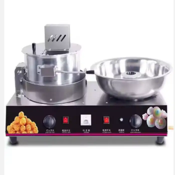 Commercial Smart Marshmallow Making Machine Popcorn and Cotton Candy Maker Machine