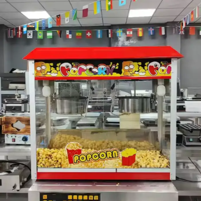 Popcorn Machine Ratestainless Steel Hot Sale Professional Electric Popcorn Maker Machine