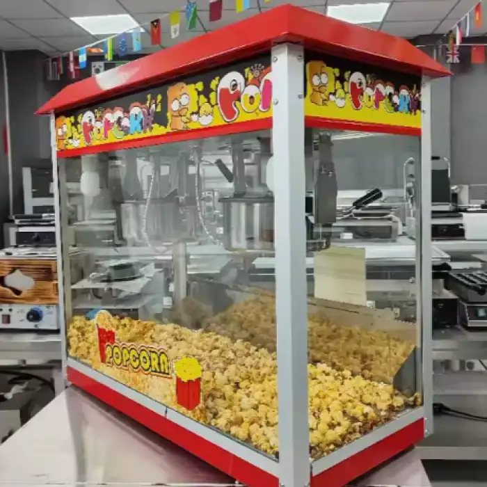 Popcorn Machine Ratestainless Steel Hot Sale Professional Electric Popcorn Maker Machine