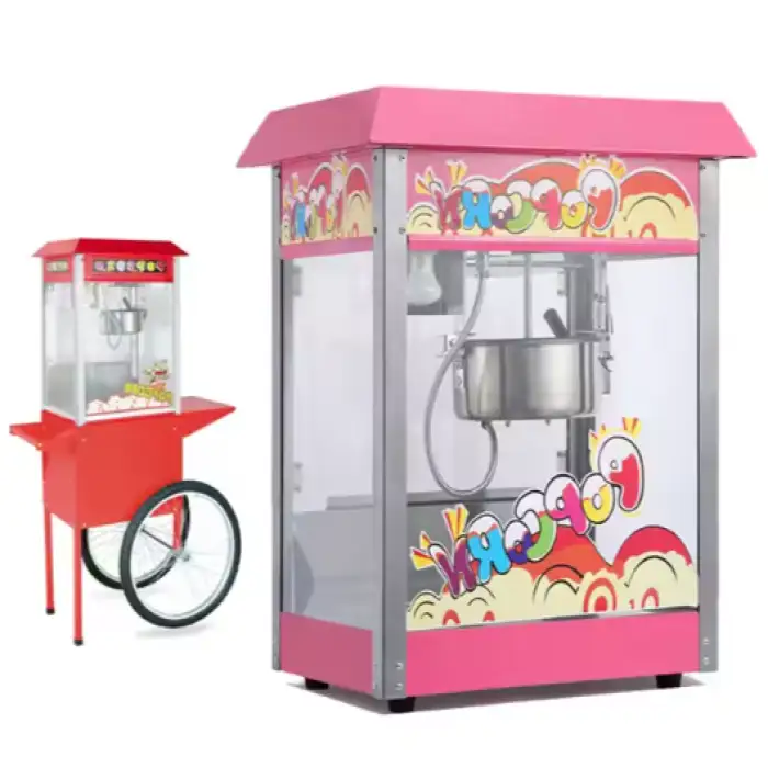 Pop Corn High Full Gas Commercial Automatic Popcorn Machines