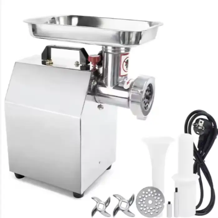 Commercial Grade Electric Meat Grinder Mincer 0.75 HP Heavy-Duty Grinding Machine Meat Mincer