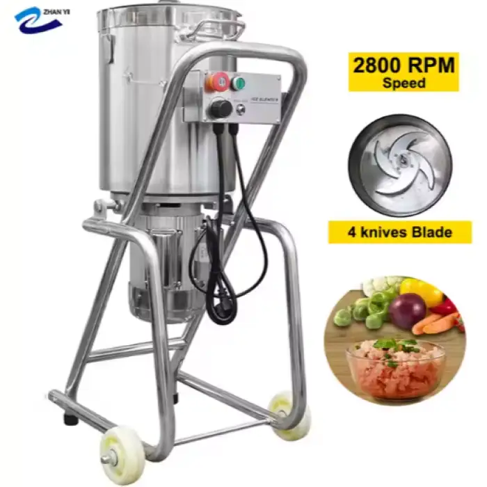 25L 32L 50L Liter Heavy Duty Large Stainless Steel Commercial Vegetable Chopper Food Processor Electric Meat Grinder Machine