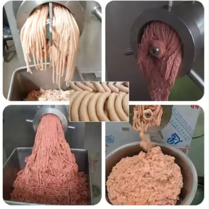 Heavy Duty Crusher Bone Meat Grinder / Big Mincers Frozen Meat Mincer / Meat Grinding Machine