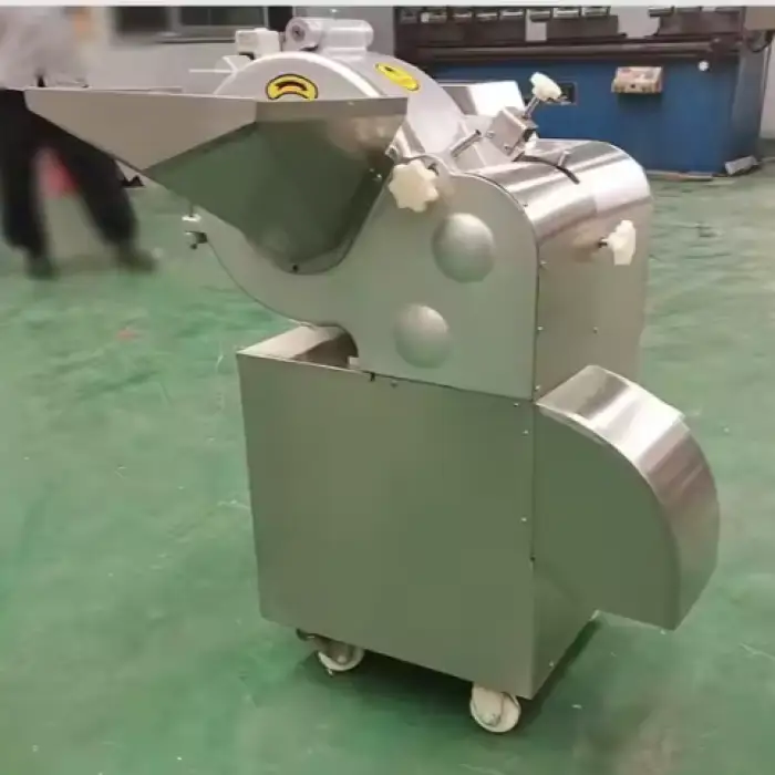 3D Automatic High Speed Frozen Beef Meat Cube Dicer Iberian Ham Cube Cutting Machine