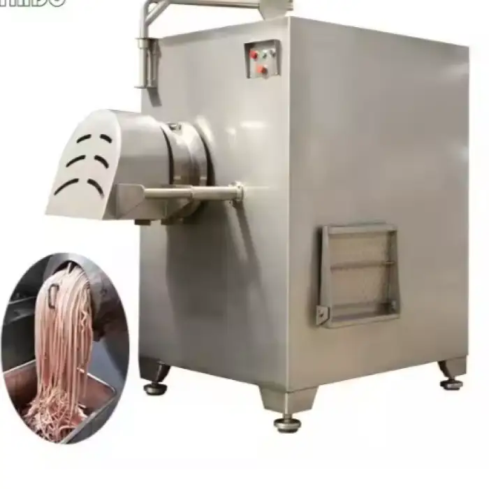 Best Price Mincer Machine 32# Mixer Good Sale With Elevator Big Frozen Meat Grinder