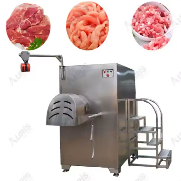 Industrial Meat Grinder Processing Machinery 2t 5t Frozen Fresh Meat Block Mincer Electric Meat Grinder Machine