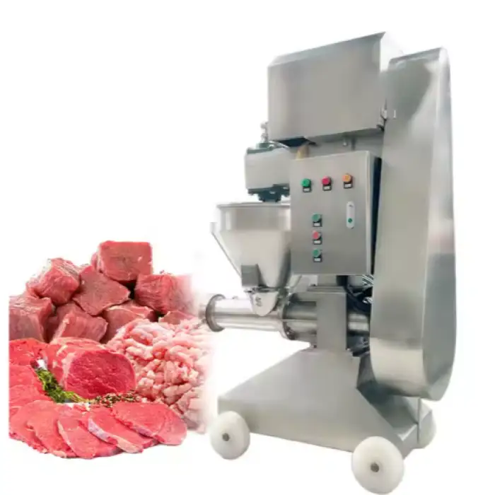 Commercial Industrial Frozen Meat Grinder Mincer Grinder Large Capacity Pork Chicken Meat Block Grinding Machine