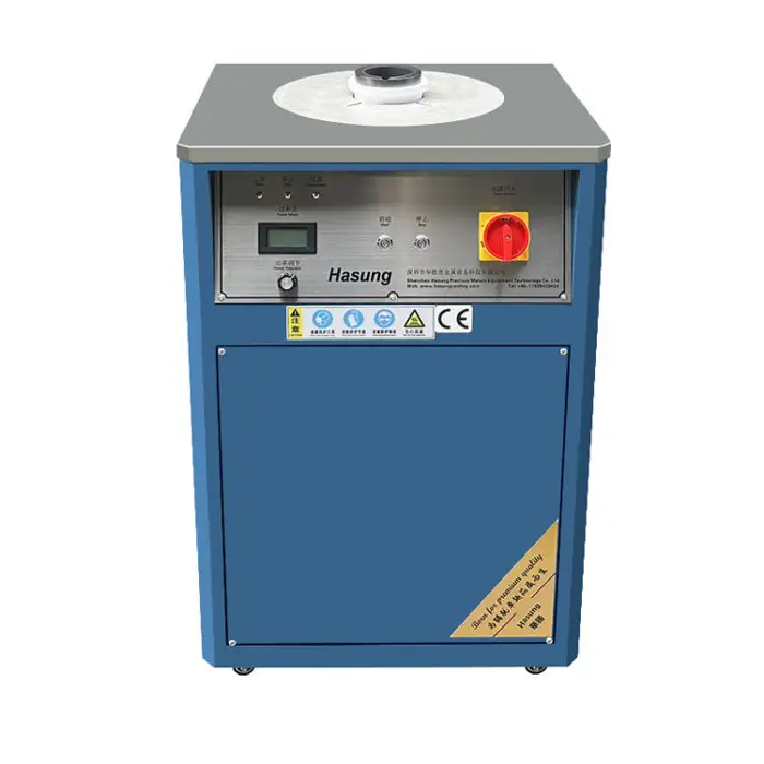 Hasung 5KG Speed Induction Melting Metal Furnace for Gold, Silver, Copper Melting