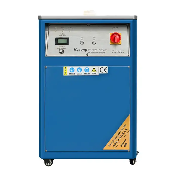 High Temperature Control 1kg Gold Silver Melting Furnace Platinum Melting Machine 2100 Degree