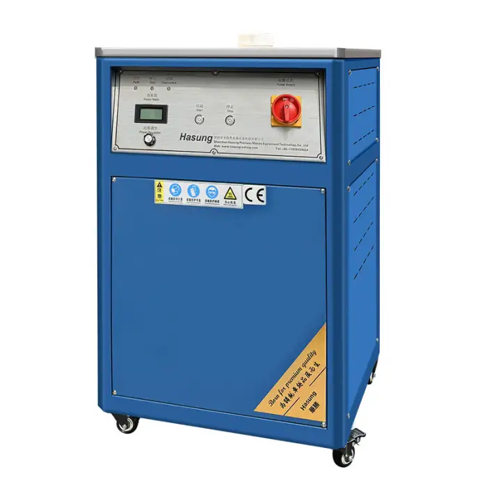 High Temperature Control 1kg Gold Silver Melting Furnace Platinum Melting Machine 2100 Degree