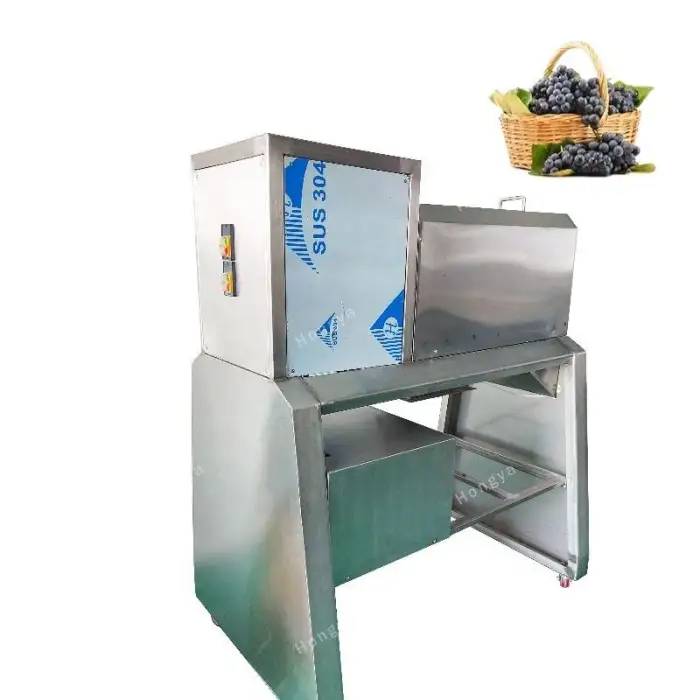 Fresh Grape Stem Separator Machine Grape Destemmer Machine