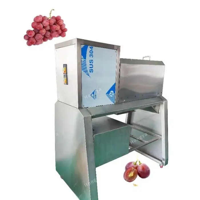 Fresh Grape Stem Separator Machine Grape Destemmer Machine