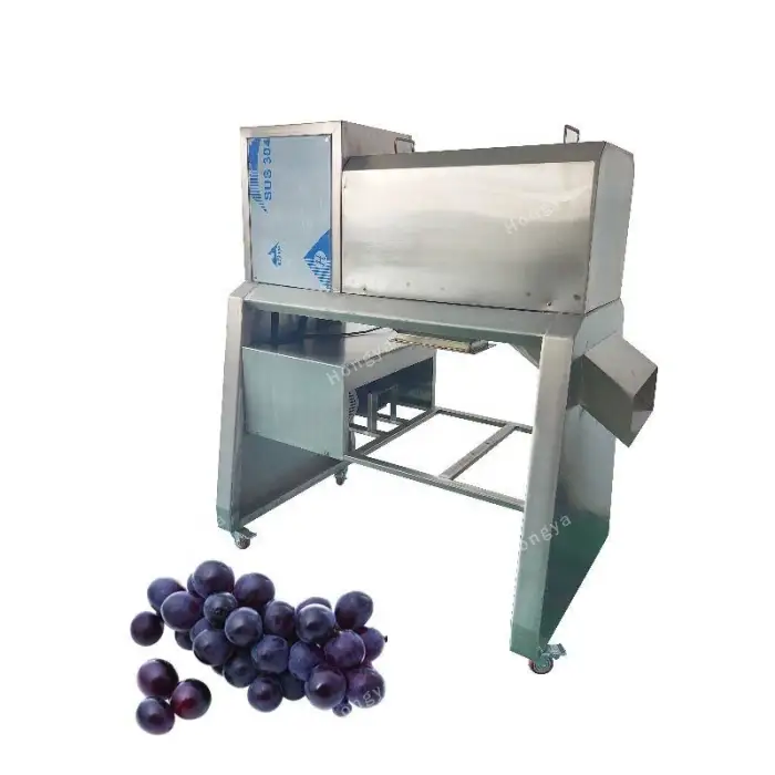 Fresh Grape Stem Separator Machine Grape Destemmer Machine