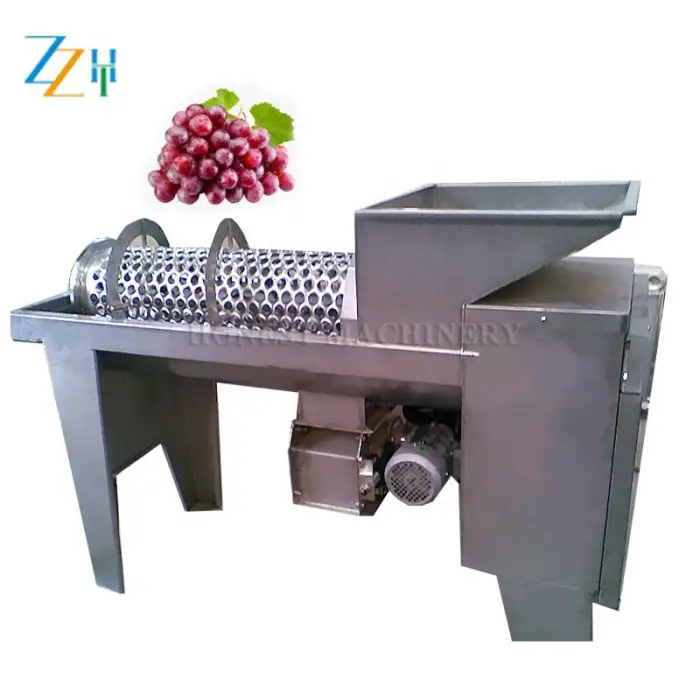 Grape Production Line / Grape Stem Separator / Grape Stem Removing and Crushing Machine