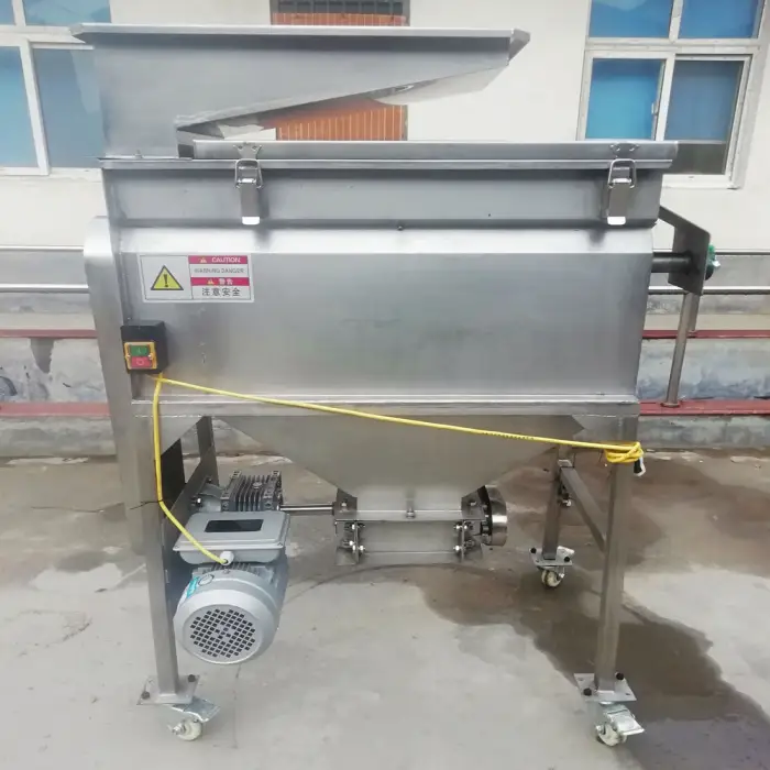 Industrial Grape Crusher and Separator Machine Stainless Steel Grape Press Stem Removing Machine