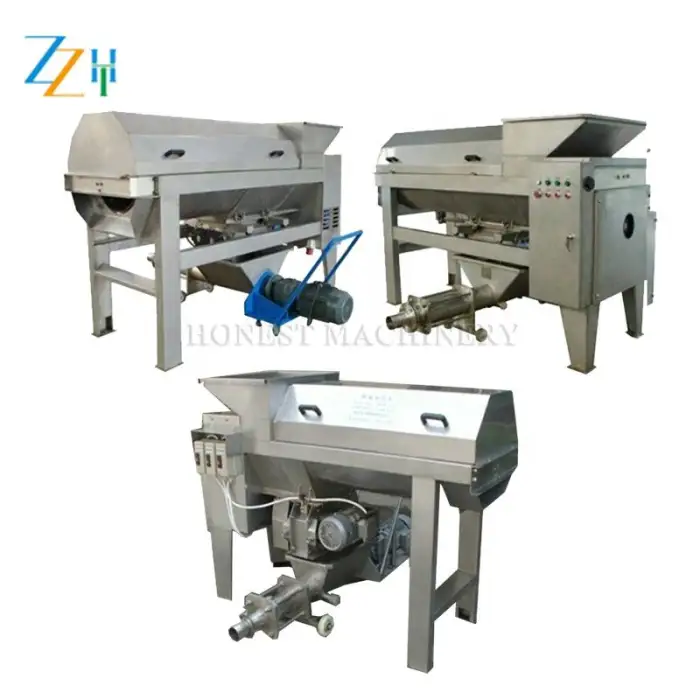 Grape Production Line / Grape Stem Separator / Grape Stem Removing and Crushing Machine