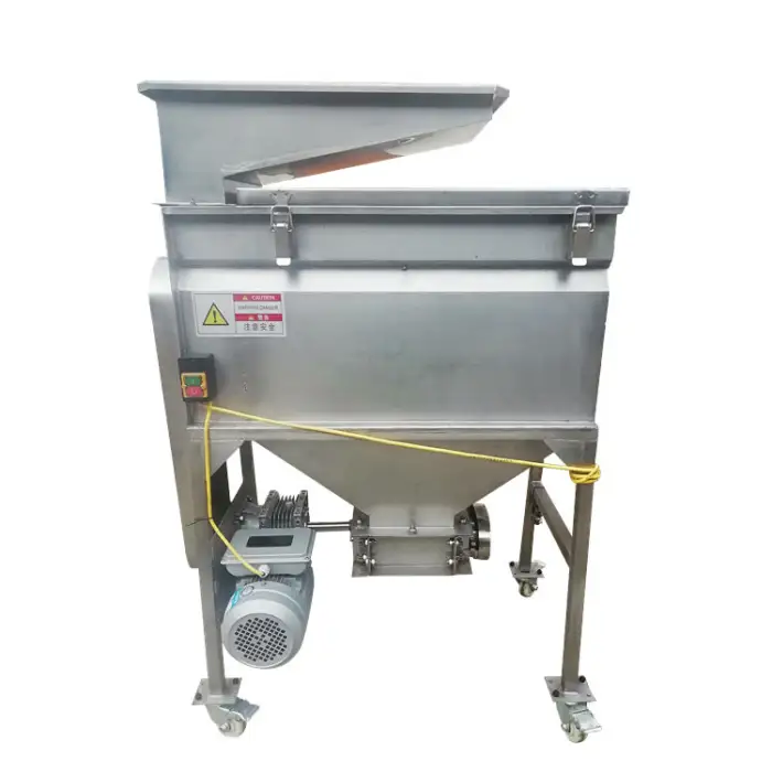 Industrial Grape Crusher and Separator Machine Stainless Steel Grape Press Stem Removing Machine