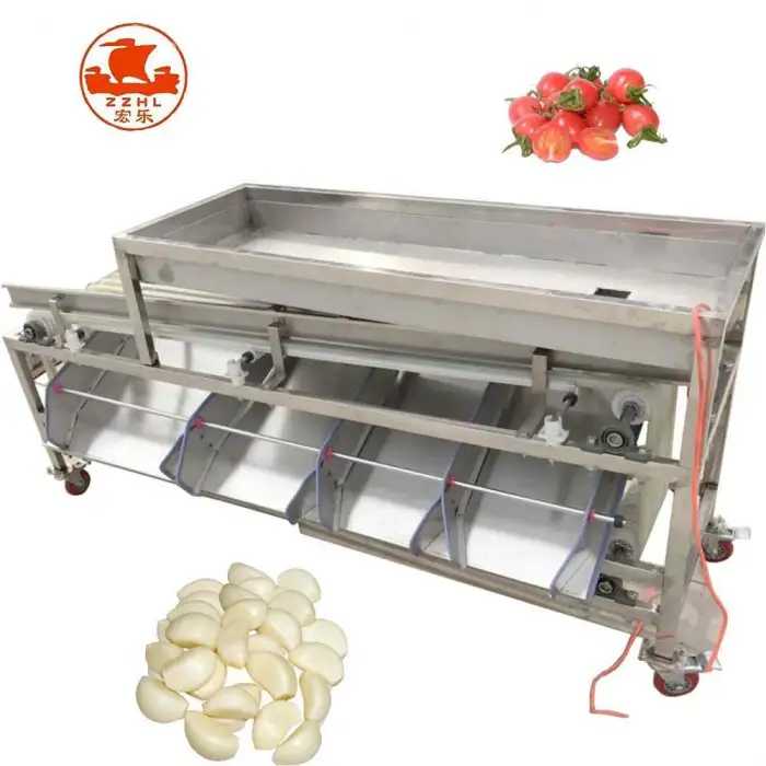 Automated Date Size Sort Conveyor System Passion Fruit Grape Tomato Potato Sorting Machine Sorter Machine