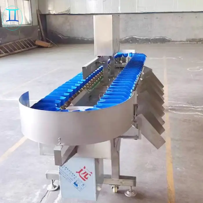 Industrial Fruits Vegetable Cherry Ome Sorter Kiwi Grape Strawberries Sorting Machine by Size /Weight