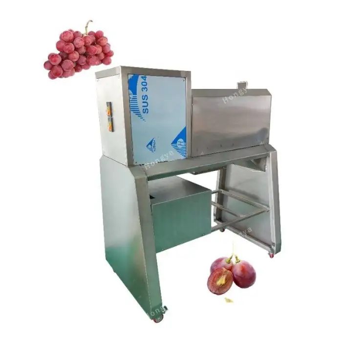 Grape Stem Removing Separator Machine Grape Rapid Stemming Machine