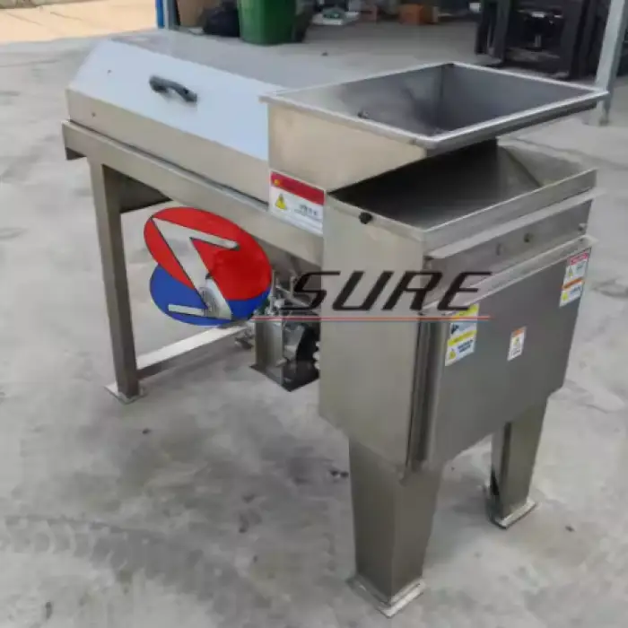 SUS304 Grape Processing Equipment Grape Stem Removing Machine Grape Destemming and Crushing Machine