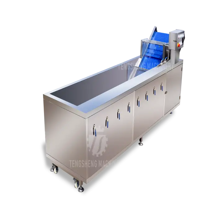 Automatic Fruit And Vegetable Washing And Drying Machine Potato Tomato Carrot Grape Ginger Sorting Production Line