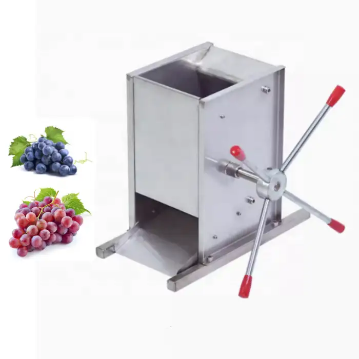 Manual Type Grape Destemmer Machine Grape Crusher Stemmer Grape Stem Remove Machine