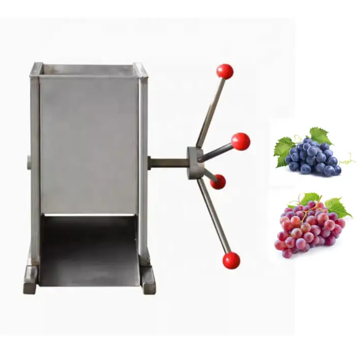 Manual Type Grape Destemmer Machine Grape Crusher Stemmer Grape Stem Remove Machine