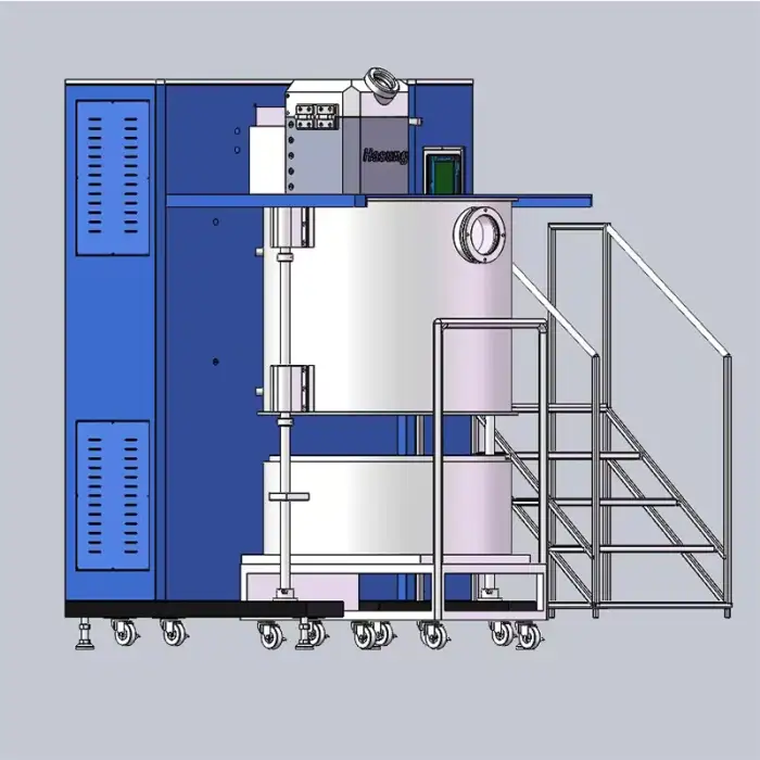 Hasung 1KG-100KG Gold Flake Processing Machine Gold Silver Copper Alloy Purity Refining Machinery