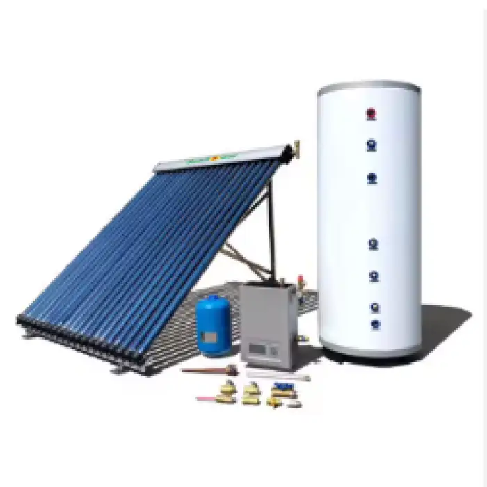 Split Pressure Solar Heating System With Collector Workstation Tank