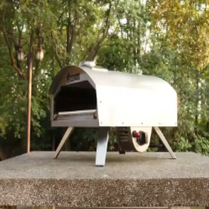 Gas Pizza Oven Portable Foldable for Outdoor Kitchen BBQ Bake Small Size Steel Commercial Oven