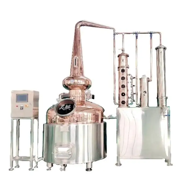 Gin Make Machine 50L 100L 150L 200L 300L Stills Distillery Copper Distillation Equipment/Gin/Vodka/Whisky Distiller/Distillery