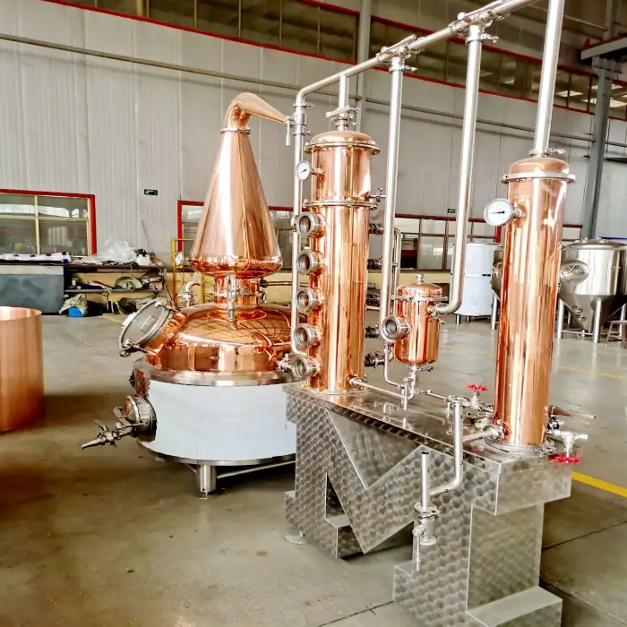 Gin Make Machine 50L 100L 150L 200L 300L Stills Distillery Copper Distillation Equipment/Gin/Vodka/Whisky Distiller/Distillery