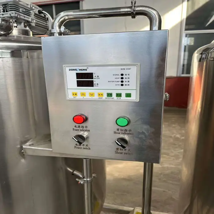 500L Fermentation Liquid Detergent Cream Homogenizing Magnetic Mixing Tank Dairy Pasteurization Line Yogurt 5000L Processing