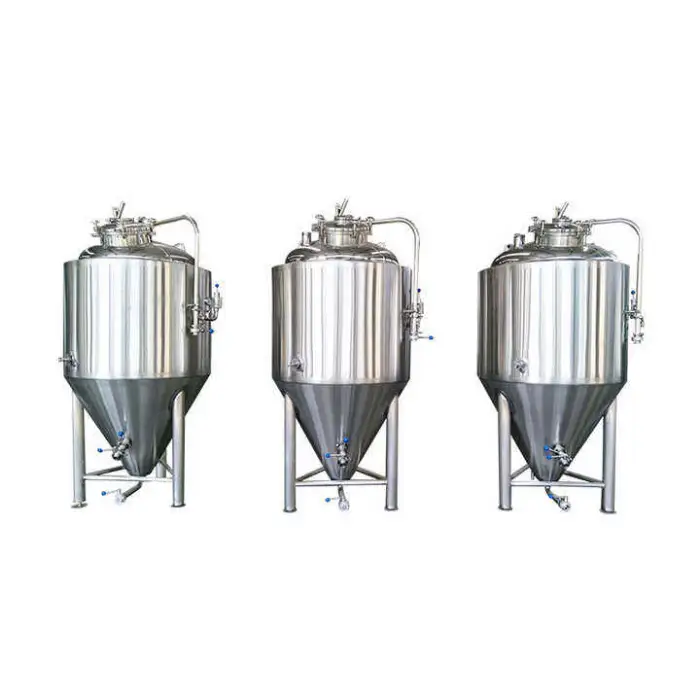 1000l Stainless Steel Pressurized Vinegar Conical Fermenter Wine Making Machine Beer Fermentation tank