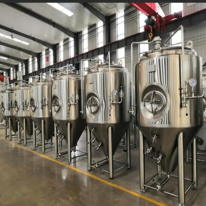 1000l Stainless Steel Pressurized Vinegar Conical Fermenter Wine Making Machine Beer Fermentation tank