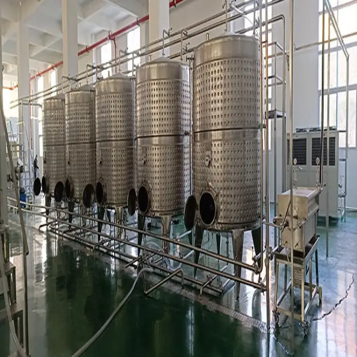 Industrial Soy Sauce Fermented Tank Vinegar Fermentation Machine Wine Fermentation Stainless Steel Tank