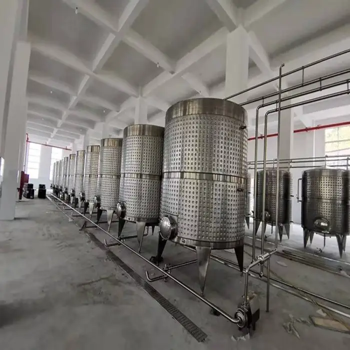 Industrial Soy Sauce Fermented Tank Vinegar Fermentation Machine Wine Fermentation Stainless Steel Tank