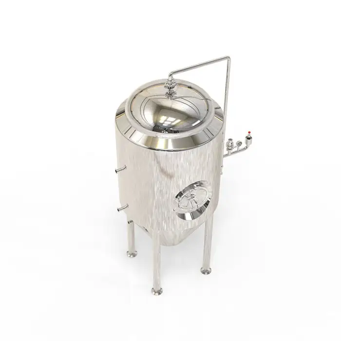 500L Stainless Steel 304 316L Jacketed Insulation Beer Brewing Equipment Conical Wine Fermentation Tank