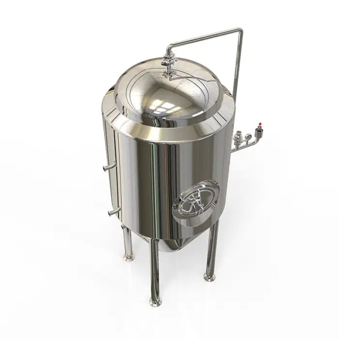 500L Stainless Steel 304 316L Jacketed Insulation Beer Brewing Equipment Conical Wine Fermentation Tank