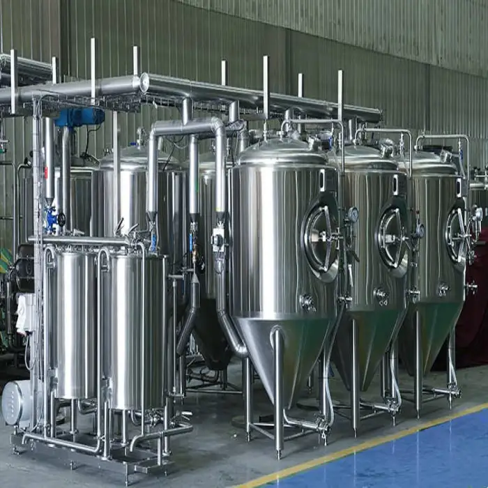 Brewhouse Stainless Steel Beer Fermentation Machine Craft Beer Brewery Equipment Turnkey Project 500L 1000L