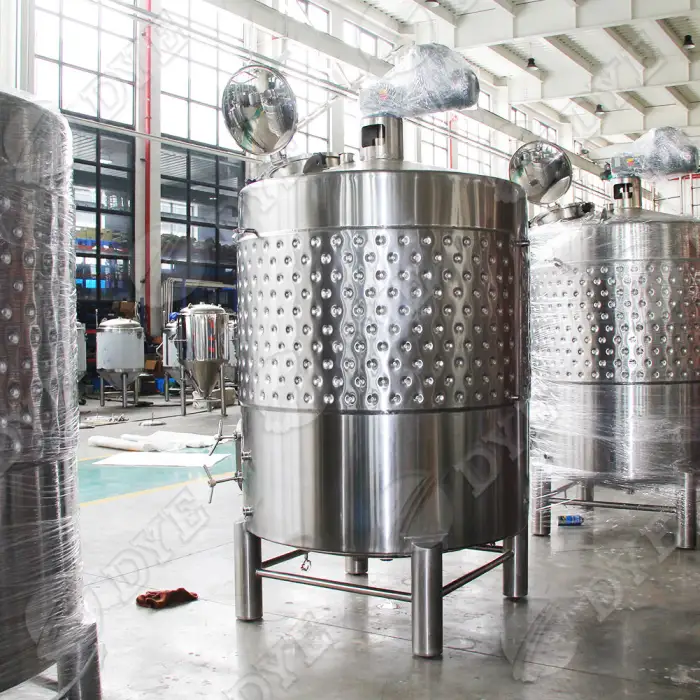 Stainless Steel Winery Fermenter Brewery Equipments Fruits Wine Fermentation Tanks