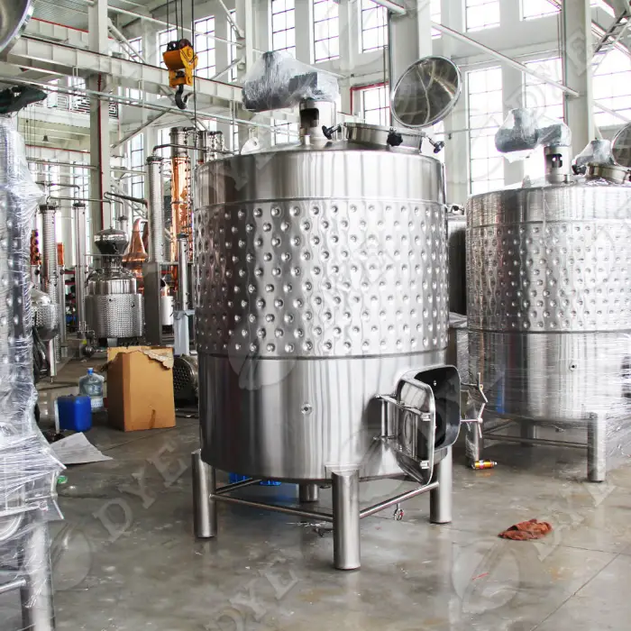 Stainless Steel Winery Fermenter Brewery Equipments Fruits Wine Fermentation Tanks