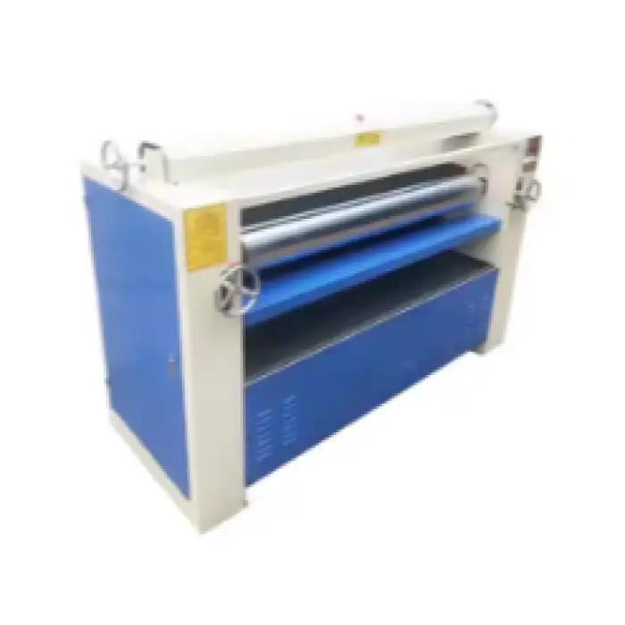 Automatic Double Sided Plywood Wood Glue Spreader Veneer Gluing Coating Machine for Wood Based Panels