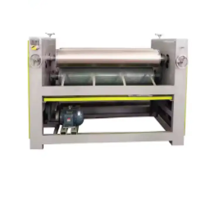 Automatic Double Sided Plywood Board Glue Spreader Machine Used New Essential Woodworking Motor Pump Bearing Engine PLC Gearbox