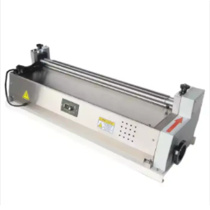 Hotmelt Glue Spreading Pasting Applicator Hot Melt Glue Machine Adhesive Coating Spreader Leather Paper Gluing Machine