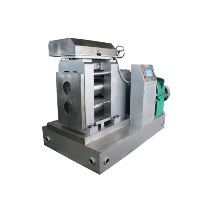 High Precision 40HP Large Electric Gold Sheet Rolling Mill 30KW Customized Goldsmith Roller Machine