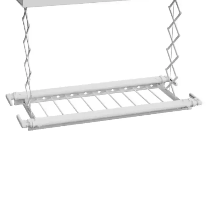 Balcony Electric Clothes Drying Rack with LED Light Indoor Retractable Clothes Drying Rack Dryer