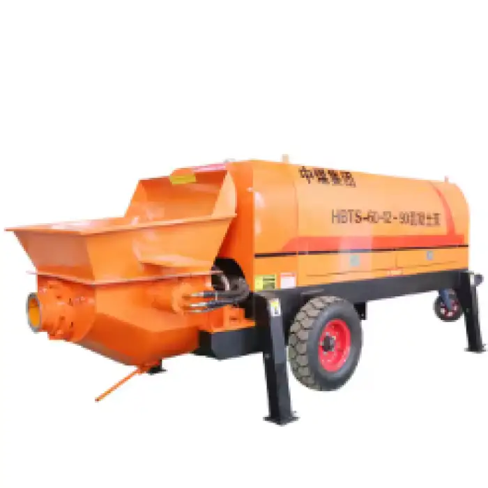 Mortar Pump Concrete Pump Machine Concrete Mixer With Pump Diesel Concrete Pumps